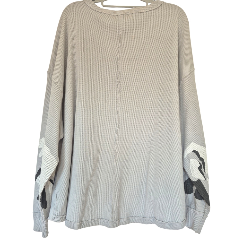 Rag & Bone Powder To The People Thermal Tee Sz S - Picture 9 of 9